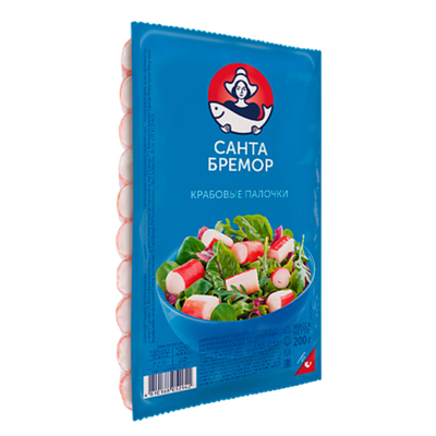 Крабовые палочки «Санта Бремор» замороженные