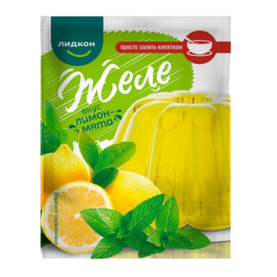 Желе «Лидкон» лимон-мята