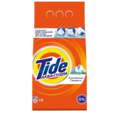 Стиральный порошок «Tide» альпийская свежесть