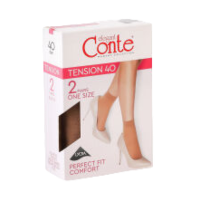 Носки женские «Conte TENSION» 23-25 BRONZ