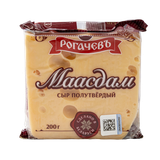 Сыр полутвердый «Рогачевъ» 45% маасдам