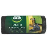 Пакеты для мусора «Master Fresh» 30л/50шт