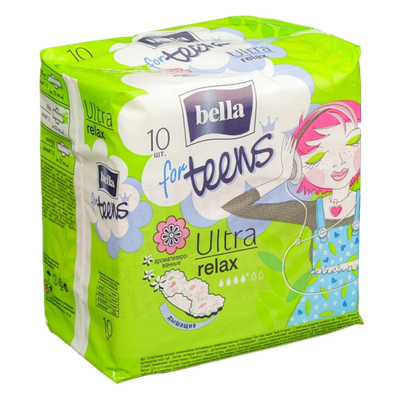 Прокладки гигиенические «bellа for teens» Ultra relax 10шт