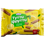 Вафельные трубочки «Тутти Фрутти» лимон