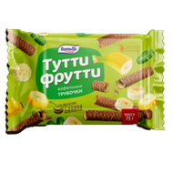 Вафельные трубочки «Тутти Фрутти» банан - Мир Продуктов №3
