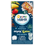 Кашка молочная «ФрутоНяня» злаки-клубника-банан 6 месяцев - Мир Продуктов №3