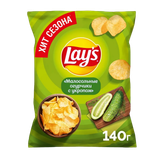 Чипсы «Lay's» молосольные огурчики-укроп