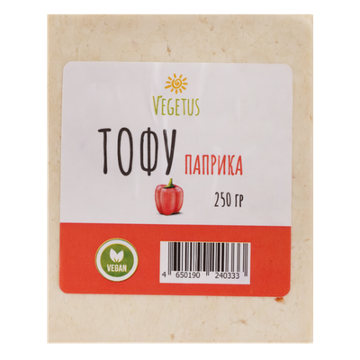 Тофу «Vegetus» паприка