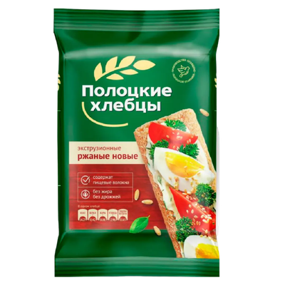 Хлебцы экструзионные «Полоцкие» ржаные