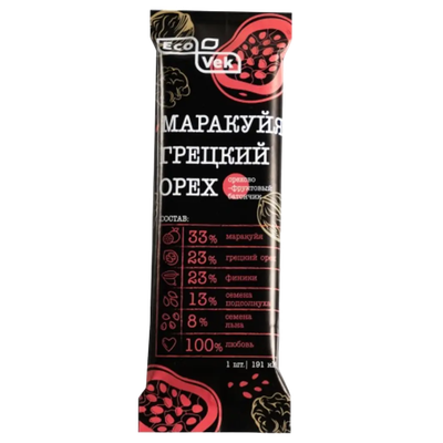 Ба­тон­чик «Ecovek» ма­ра­куйя-грец­кий орех