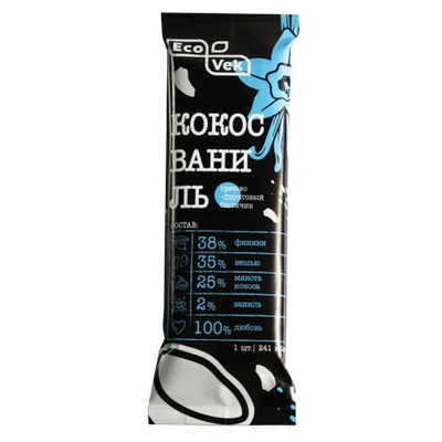 Ба­тон­чик «Ecovek» кокос-ваниль