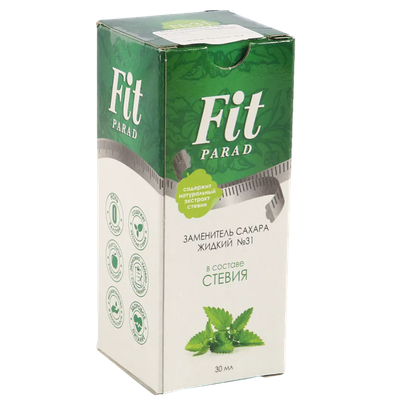 Заменитель сахара «Fit Parad» со сте­ви­ей