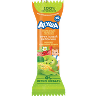 Батончик фруктовый «Агуша» яблоко-клубника-злаки - Мир Продуктов №3