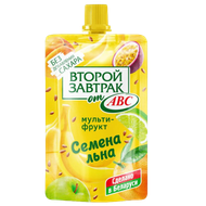 Десерт фруктовый «Второй завтрак» семена льна-мультифрукт - Мир Продуктов №4