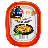 Салат «Leor» грибы с овощами - Мир Продуктов №4