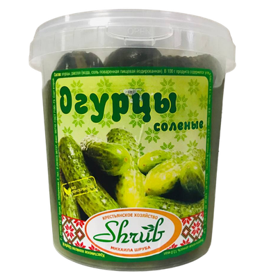 Огурцы соленые