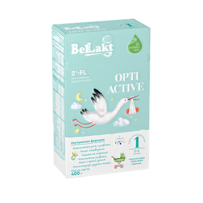 Смесь сухая молочная «Bellakt» Opti Active 1 с рождения