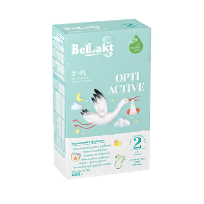 Смесь сухая молочная «Bellakt» Opti Active 2 с 6 месяцев