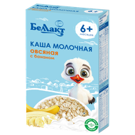 Каша овсяная «Беллакт» с бананом с 6 месяцев - Мир Продуктов №3