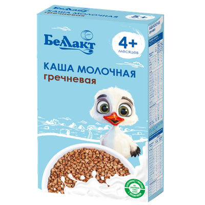 Каша молочная «Беллакт» гречневая с 4 месяцев