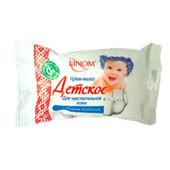 Крем-мыло детское «Linom» для чувствительной кожи - Мир Продуктов №3