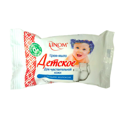 Крем-мыло детское «Linom» для чувствительной кожи
