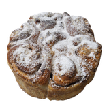 Пирог с кокосом и корицей