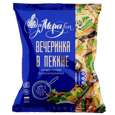 Смесь овощная «Вечеринка в Пекине» с грибами быстрозамороженная
