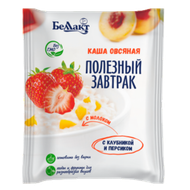 Каша овсяная «Беллакт» клубника-персик - Мир Продуктов №3