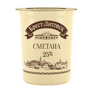 Сметана «Брест-Литовск» 25% - Мир Продуктов №3