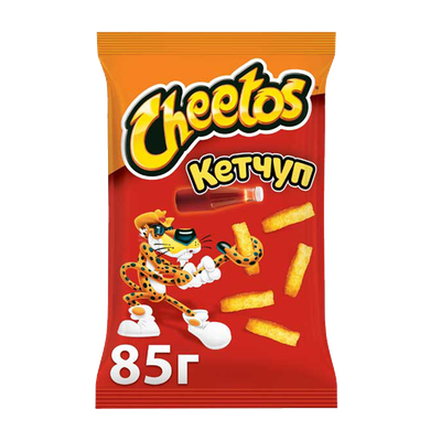 Кукурузные палочки «Cheetos» со вкусом кетчупа
