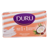Крем-мыло туалетное «Duru» белая глина+масло кокоса