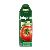 Сок томатный «Добрый» с солью