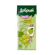 Сок «Добрый» яблоко-виноград - Вкусный Дом