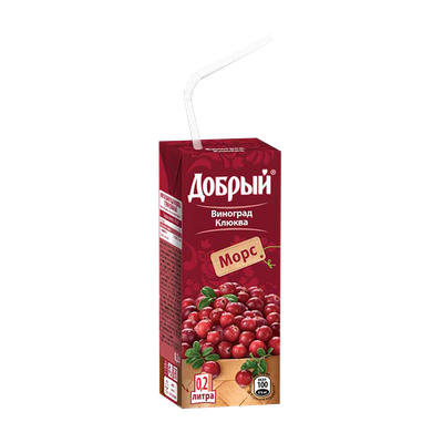 Морс «Добрый» виноград-клюква