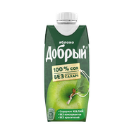 Сок «Добрый» яблоко - БУРГЕР ЛЮКС (на Привокзальной)