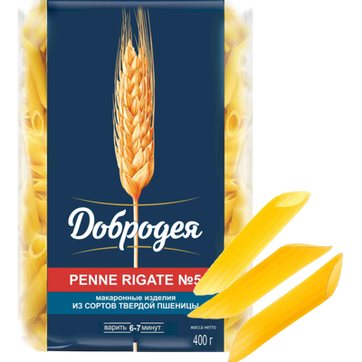 Макаронные изделия «Добродея» Penne Rigate