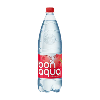 Напиток «Bonaqua» вкус малины газированный 