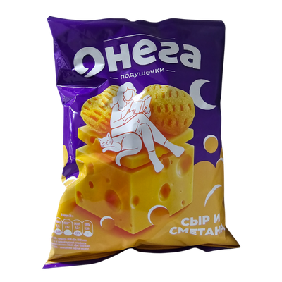 Снеки «Онега» сырные подушечки