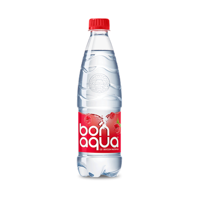 Напиток «Bonaqua» вкус малины газированный 
