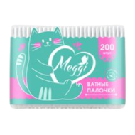 Ватные палочки «Meggi» 1уп/200 шт - Мир Продуктов №3