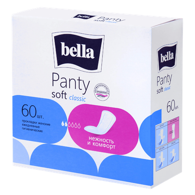 Прокладки ежедневные «Вella» Panty Soft 60шт
