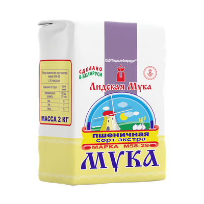 Мука пшеничная «Лидская» сорт экстра