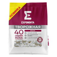 Творог обезжиренный «Exponenta» вкус вишня  - Мир Продуктов №4