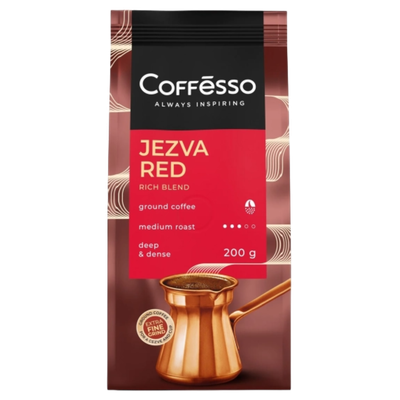 Кофе молотый «Coffesso» Jezva Red