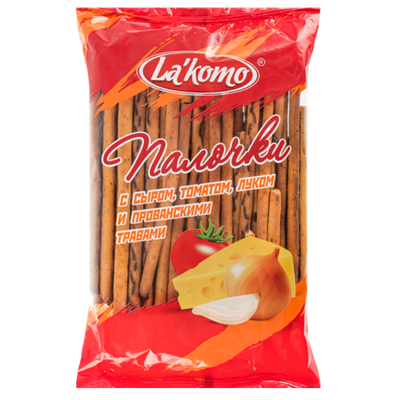 Палочки «La`komo» cыр-томат-лук-прованские травы