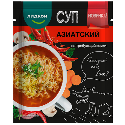 Суп «Лидкон» азиатский
