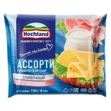 Сыр плавленый «Hochland» 45% ломтевой ассорти