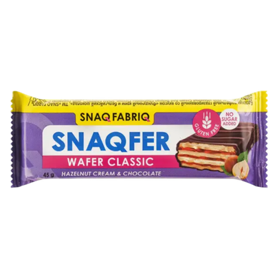 Батончик вафельный «Snaq Fabriq» фундучный крем