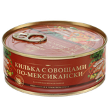 Килька балтийская «За Родину» с овощами 